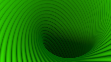 3d architectural navel spiral abstract form