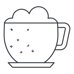 coffee cup isolated icon