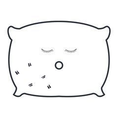 pillow bed kawaii character