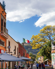 Obraz premium The historic town of Tequila, Mexico