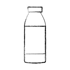 Empty bottle isolated