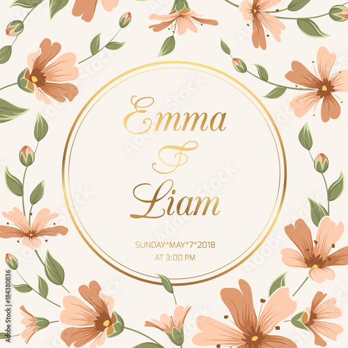 Wedding Marriage Event Invitation Card Template Save The Date RSVP Gypsophila Babys Breath Crimson Wedding Marriage Event Invitation Card Template Save The Date RSVP Gypsophila Babys Breath Crimson