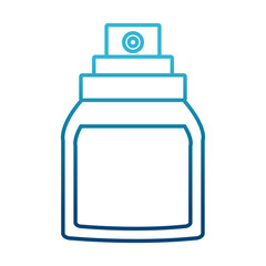 Fototapeta premium Fragrance bottle isolated