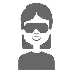 woman with sleeping mask