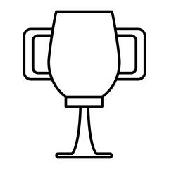 Trophy cup symbol