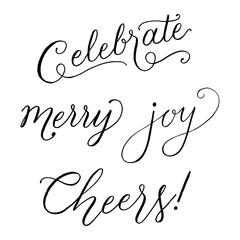 Holiday Hand Lettering Set
