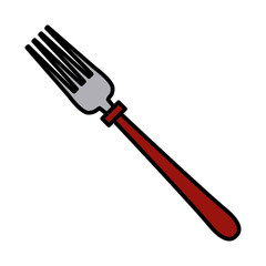 Fork cutlery symbol