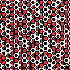 Abstract background with hexagons pattern. Eps10 vector illustration.