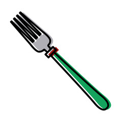 Fork cutlery symbol