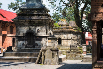 Pashupatinath temple complex in Kathmandu, Nepal