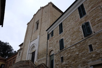 Fototapeta na wymiar Church of San Francesco Camerano
