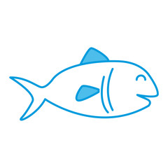 Fish seafood symbol