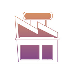supermarket building icon