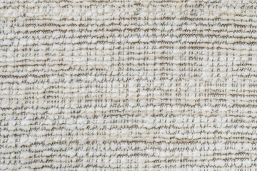 Closeup surface fabric pattern at old brown fabric sofa textured background