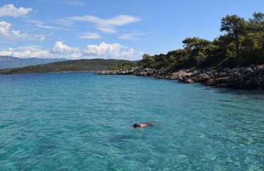 Beautiful island in the Gulf of Gokova