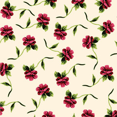 flower nature pattern floral pink abstract leaf green roses red love