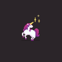 Pixel Art Unicorn