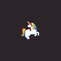 Pixel Art Unicorn
