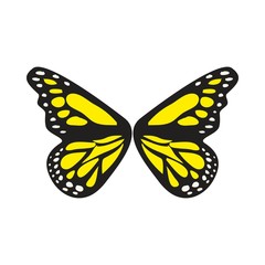 Beautiful Butterfly Vector Logo
