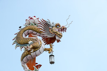 Dragon at Chinese temple