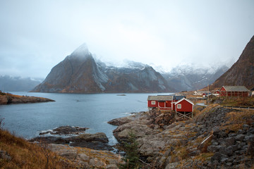 Hamoy is one of landmark at Lofoten, Norway