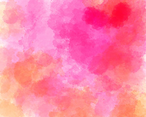 Pink watercolor background