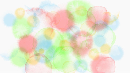 Christmas theme tone color abstract vector background, look like watercolor drop style idea for winter greeting