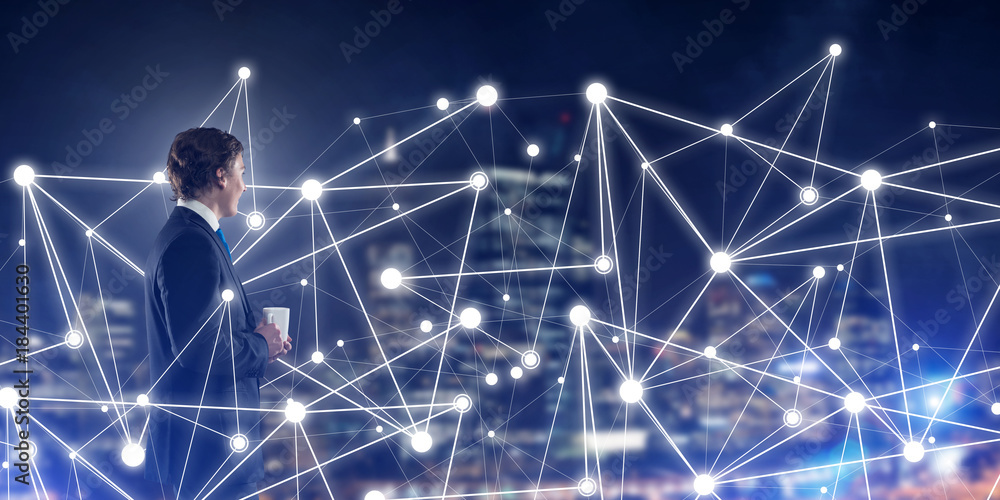 Poster modern technologies and networking as effective tool for modern business