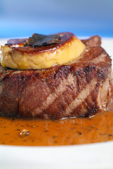 tournedo con foie