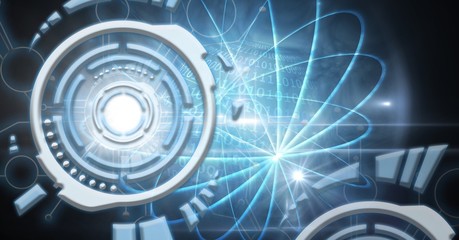 Futuristic technology interface