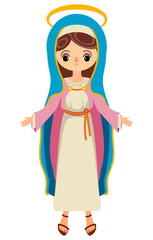 Virgin Mary. Saint Mary. The Mother of God.