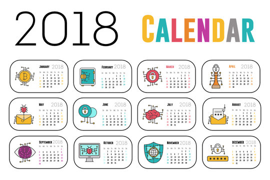 Cyber security calendar 2018