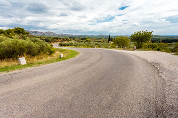 route des Baux de Provence, France 