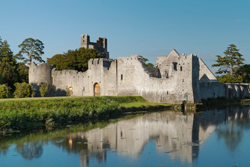 Ruins of castle in Adare - Ireland