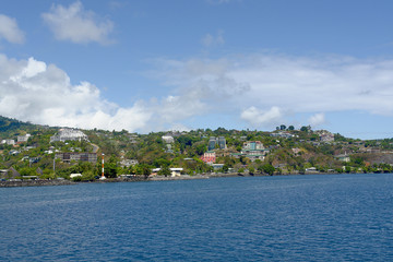 Fototapeta Papeete - the capital of French Polynesia on Tahiti Island
 obraz