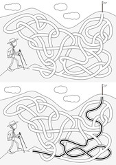Mountaineer maze