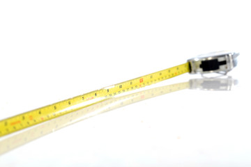 Measuring Tape on white background