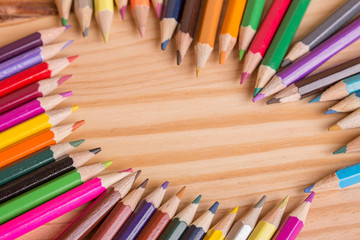 Obraz premium colorful pencils