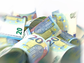 Geld, Geldscheine, Banknoten, Bank notes