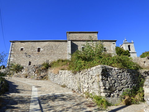 Monforte de la Sierra en Salamanca, pueblo de la comunidad autónoma de Castilla y León (España)