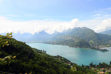Fototapeta na wymiar Lake of Annecy in France