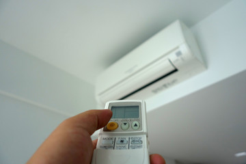 Turning on of air conditioning