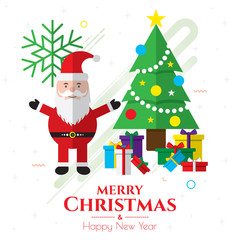 Christmas icons internet banner background.