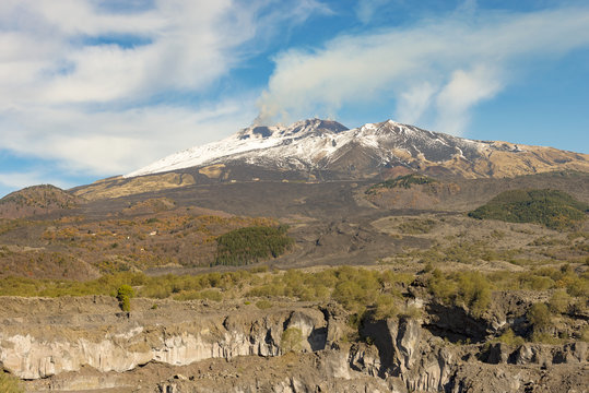 Mount Etna Volcano - Sicily Italy
