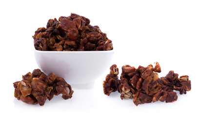 Tamarind isolated on the white background