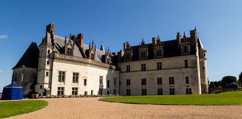 Fototapeta na wymiar Cour intérieure du Château