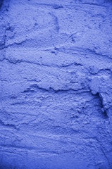 
The texture of the concrete wall is blue. Blue background backdrop