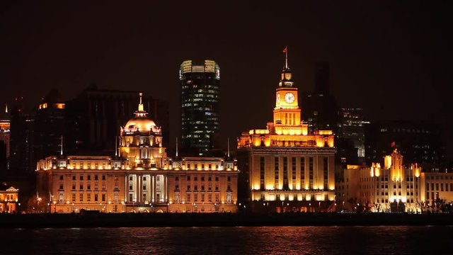 Shanghai Bund View, Cityscape from the Shore