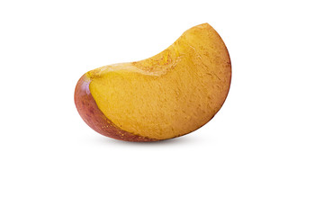 Fresh plum slice
