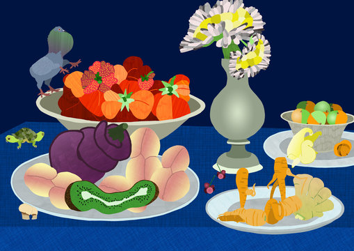 Many mutations / Nuclear still life